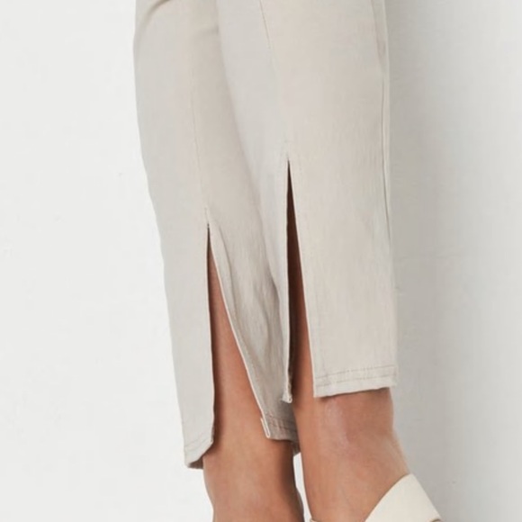 High waist, split front slim leg pant SZ Small BNWT - Picture 2 of 7